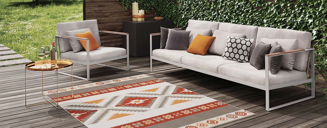 Tapis extérieur tendance et design pour la terrasse - Magazine Maison