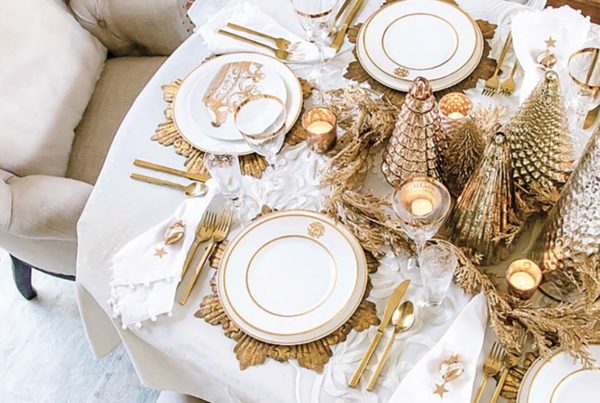 Déco : Les secrets pour une table de Noël chic et impressionnante